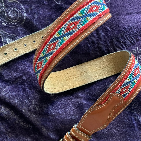 Vintage 1980’s KENZO belt, made in France, collector’s dream - Picture 2 of 16